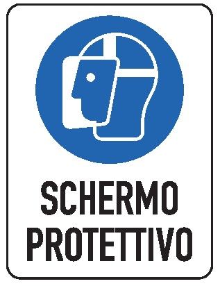 Cartello in All. 300x200 mm SCHERMO PROTETTIVO