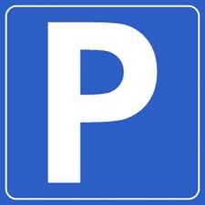 Cartello scatolato parcheggio mis. 90x90