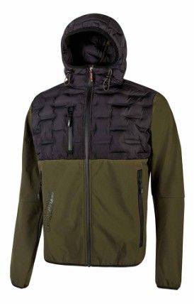 Giacca antivento U POWER - SPOCK dark green