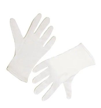 Guanti in cotone bianco 19 gr