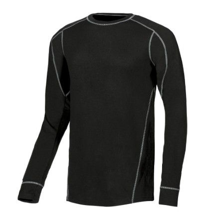Maglia termica U POWER - ALPIN black carbon
