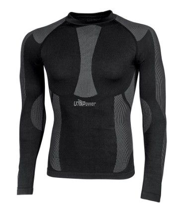 Maglia termica U POWER - CURMA black carbon