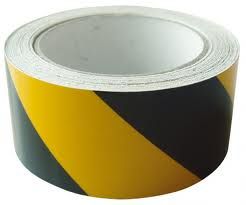 Nastro PVC 50x33 giallo/nero