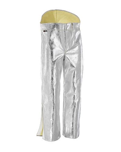 Pantaloni in fibra alluminizzata