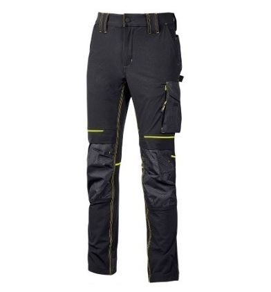 Pantaloni U POWER - ATOM black carbon