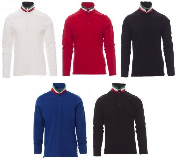 Polo manica lunga LONG NATION