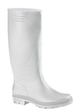 Stivale BIANCO in PVC nitrilico - SENZA PUNTALE