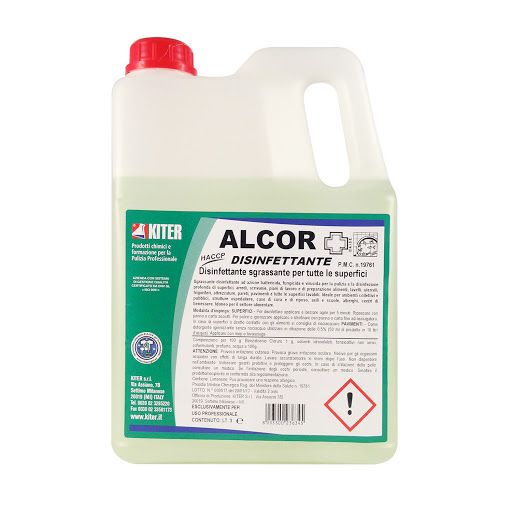 Tanica disinfettante ALCOR HACCP 3 lt.