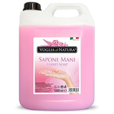Tanica sapone liquido rosa 5 lt (conf. da 4 pz)