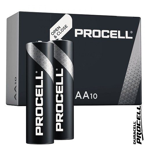 Batterie alcaline Stilo AA DURACELL PROCELL INDUSTRIAL (conf. 10 pz)